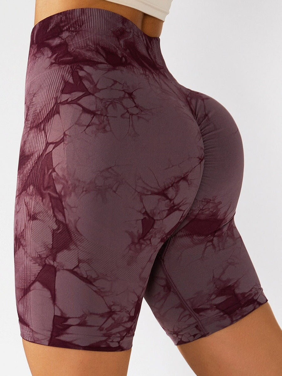 Short Sport Marbré Push Up | Yogaova