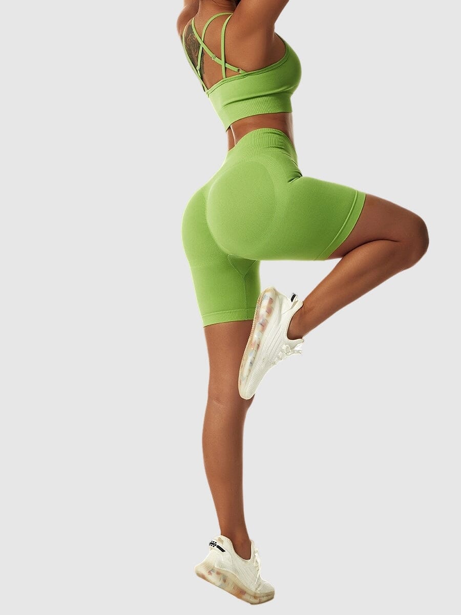 Short Sport Mi-Long Push Up | Yogaova