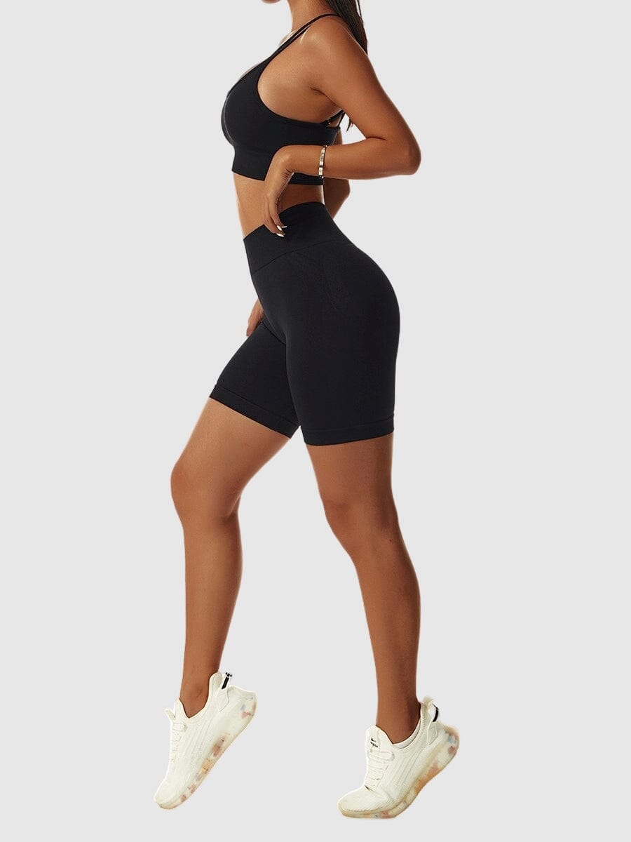 Short Sport Mi-Long Push Up | Yogaova