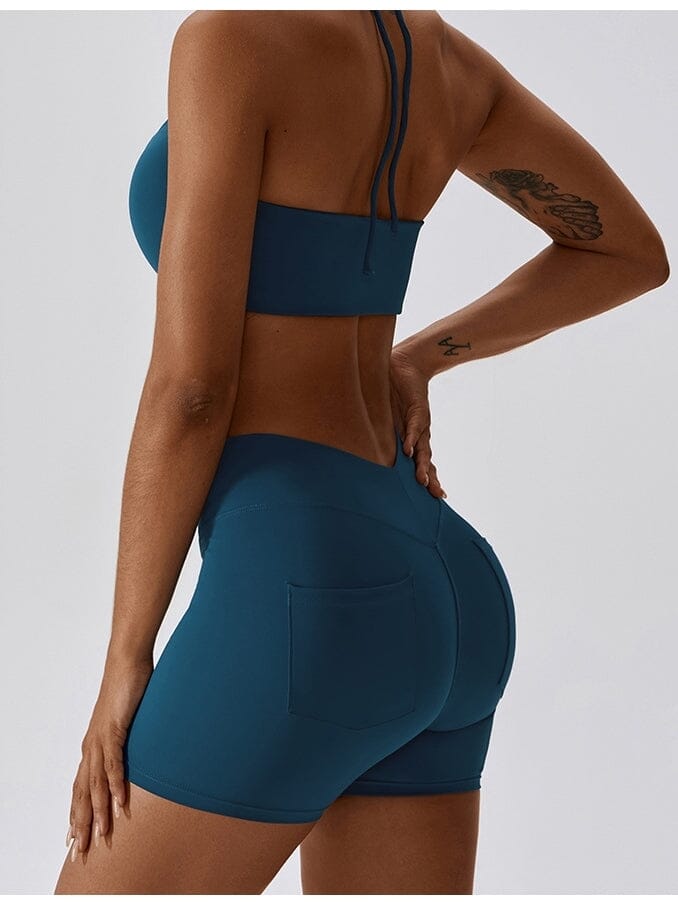 Short Sport Poche Téléphone | Yogaova