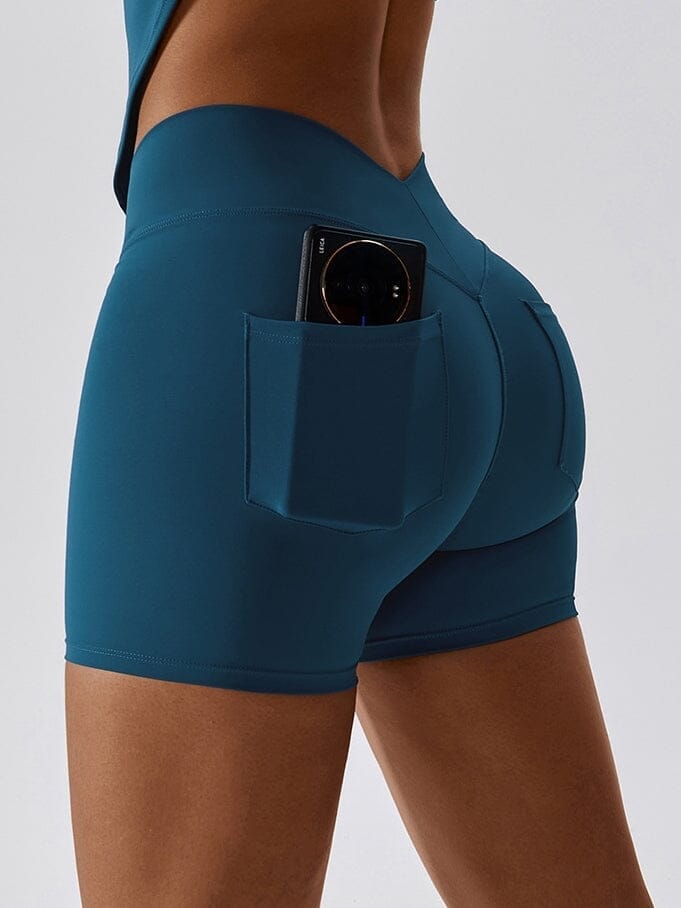 Short Sport Poche Téléphone | Yogaova