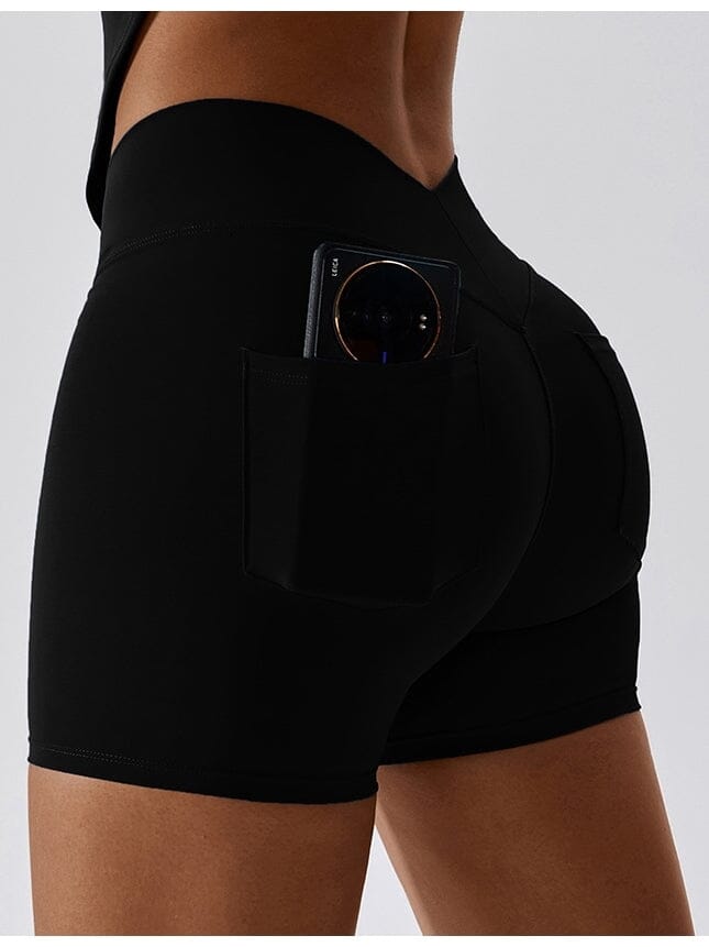 Short Sport Poche Téléphone | Yogaova