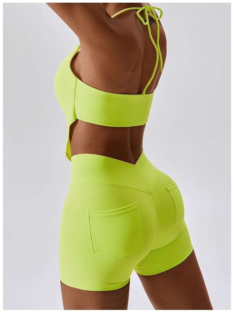 Short Sport Poche Téléphone | Yogaova