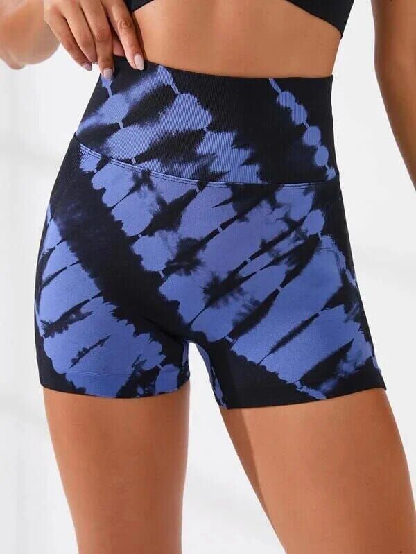 Short Sport Push Up Tie Dye | Yogaova