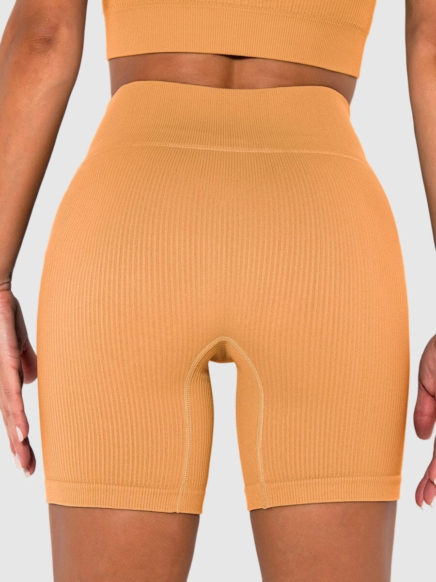 Short Sport Sans Couture Côtelé | Yogaova