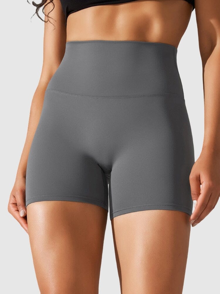 Short Sport Taille Haute Ferme | Yogaova