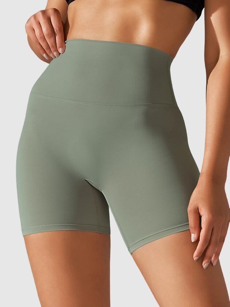Short Sport Taille Haute Ferme | Yogaova