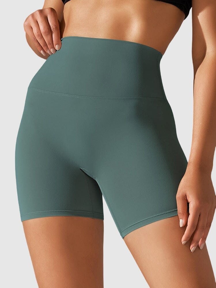 Short Sport Taille Haute Ferme | Yogaova