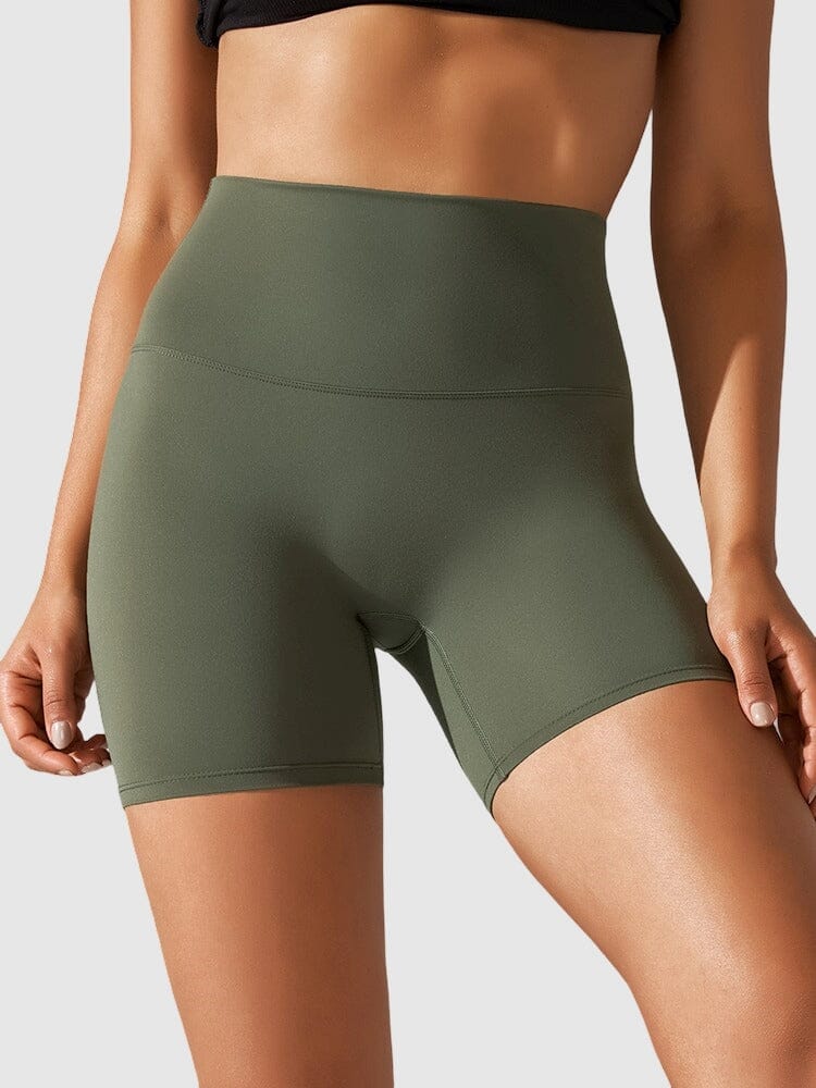 Short Sport Taille Haute Ferme | Yogaova