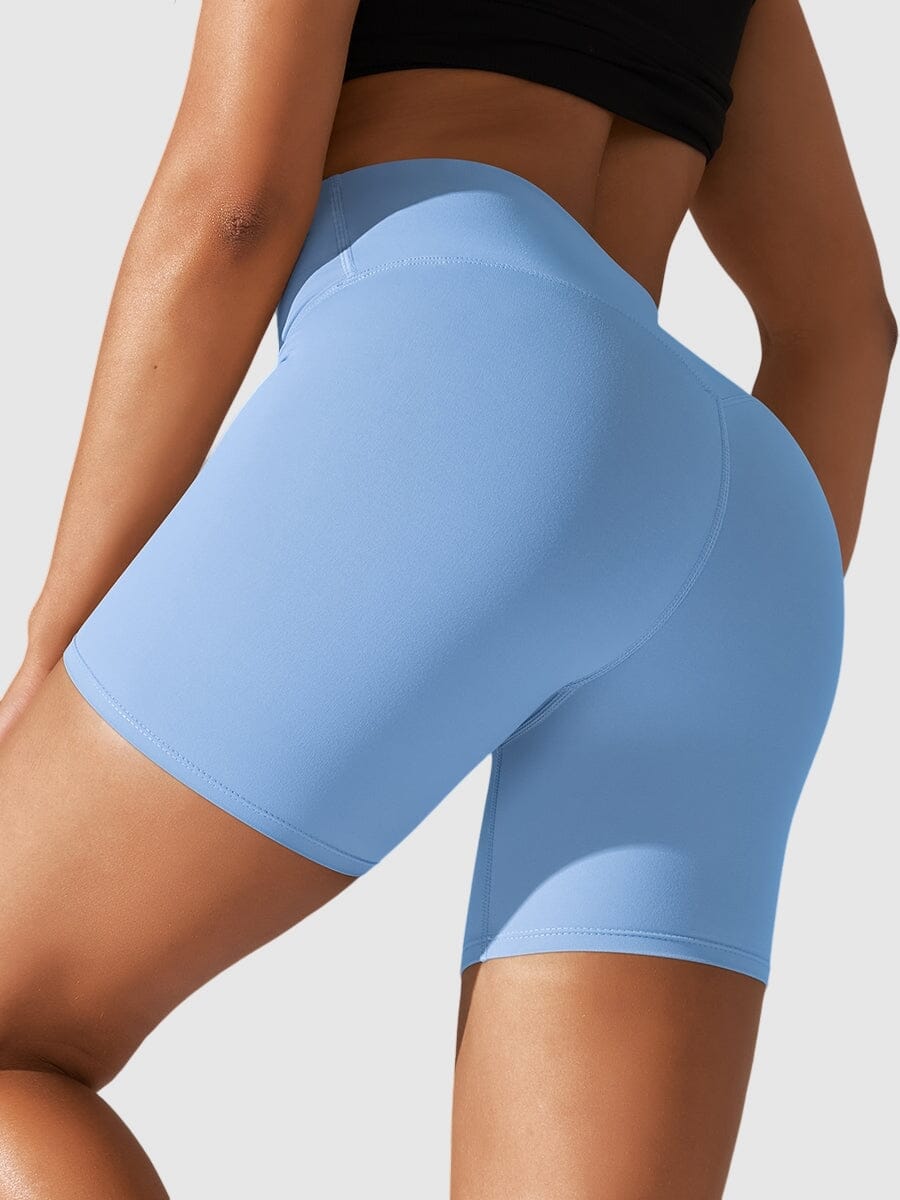 Short Sport Taille Haute Ferme | Yogaova