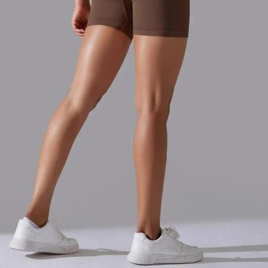 Short Sport Taille Haute Gainant  | Yogaova