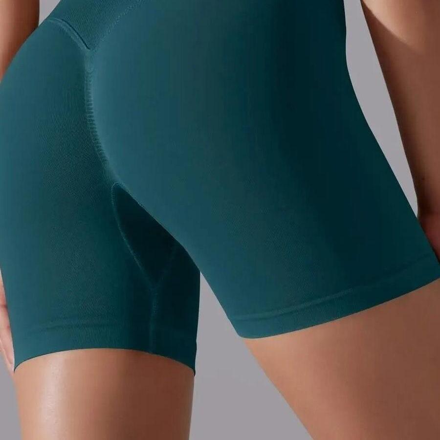 Short Sport Taille Haute Gainant  | Yogaova