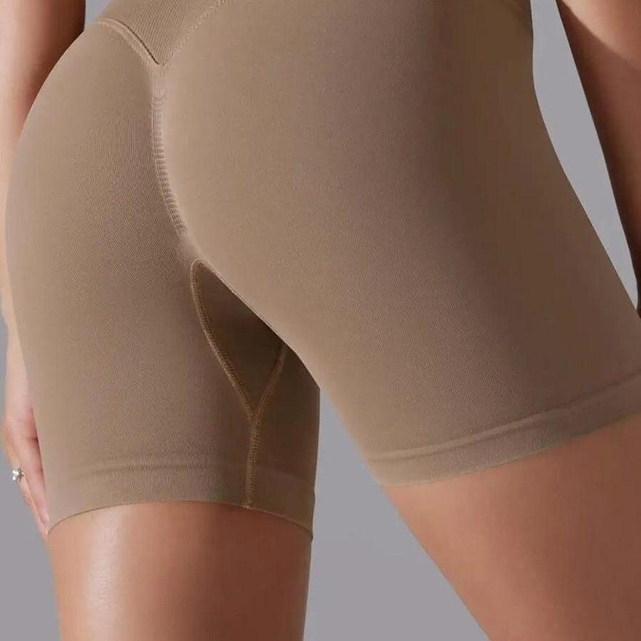 Short Sport Taille Haute Gainant  | Yogaova