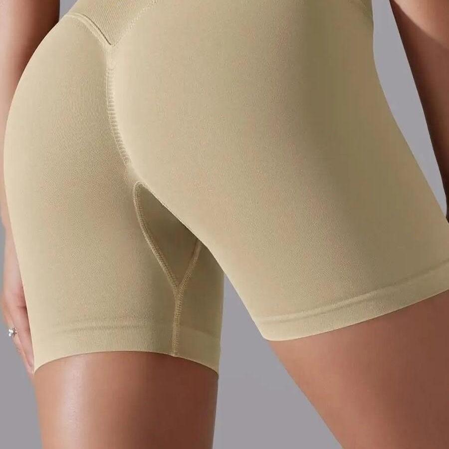 Short Sport Taille Haute Gainant  | Yogaova