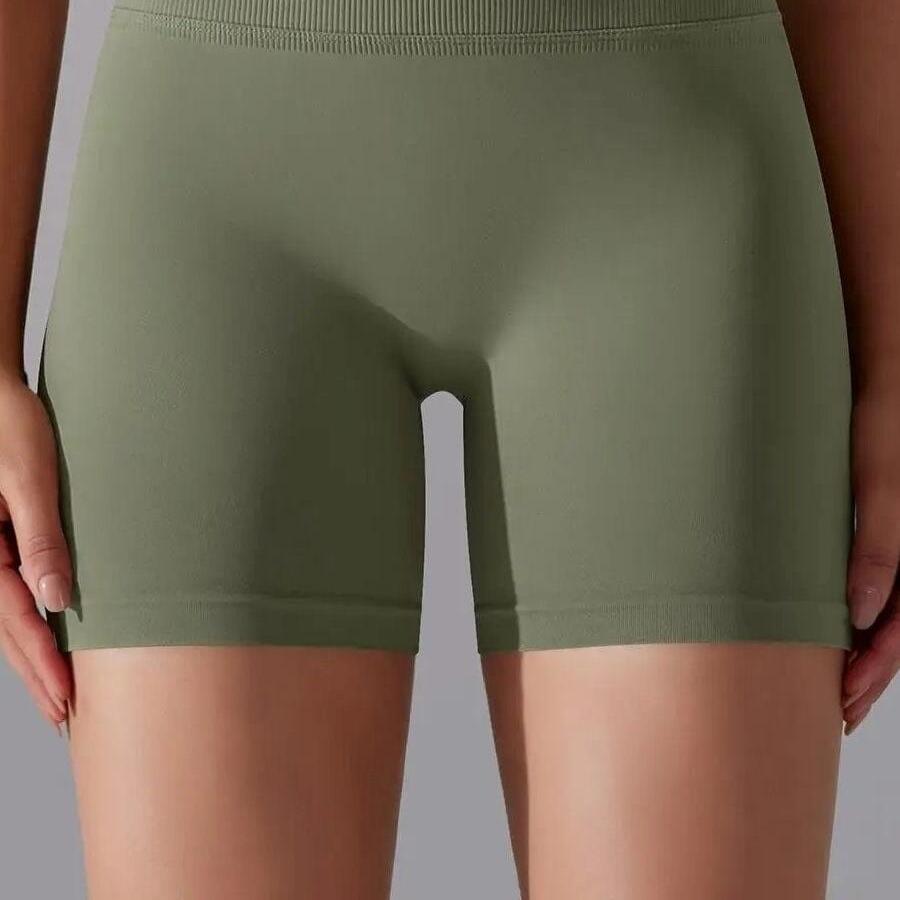 Short Sport Taille Haute Gainant  | Yogaova