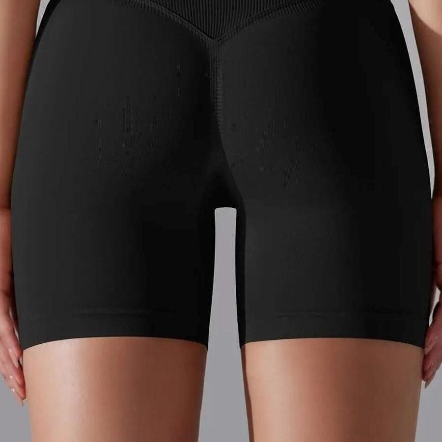 Short Sport Taille Haute Gainant  | Yogaova