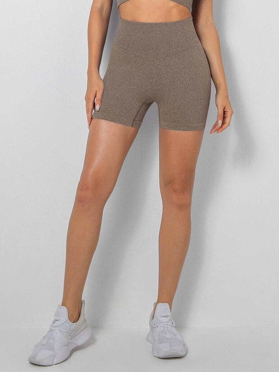 Short Sport Taille Haute (Push Up) | Yogaova