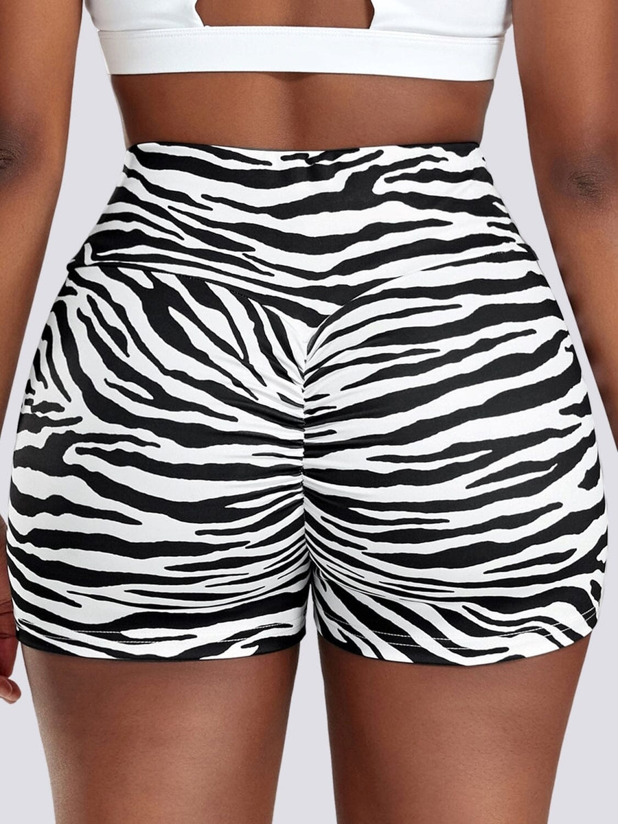 Short Sport Zèbre Push Up | Yogaova