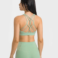 Soutien-Gorge Bretelles Fines Croisées | Yogaova