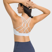 Soutien-Gorge Bretelles Fines Croisées | Yogaova