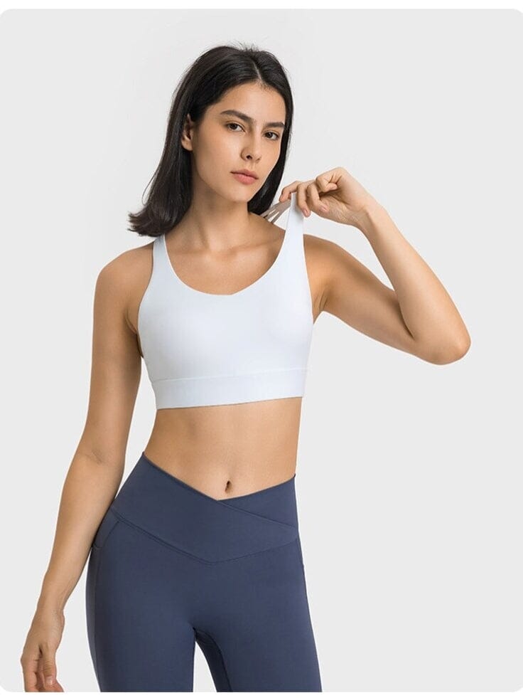 Soutien-Gorge Bretelles Fines Croisées | Yogaova