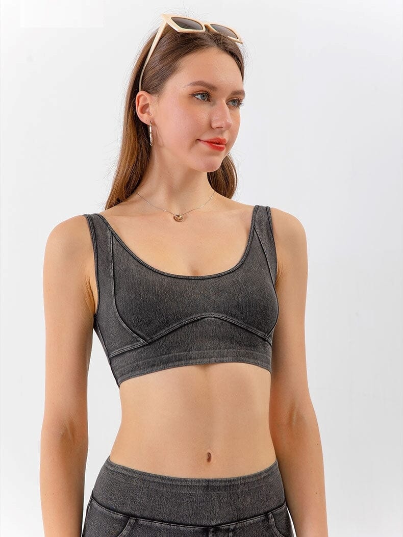 Soutien-Gorge Denim Sport | Yogaova