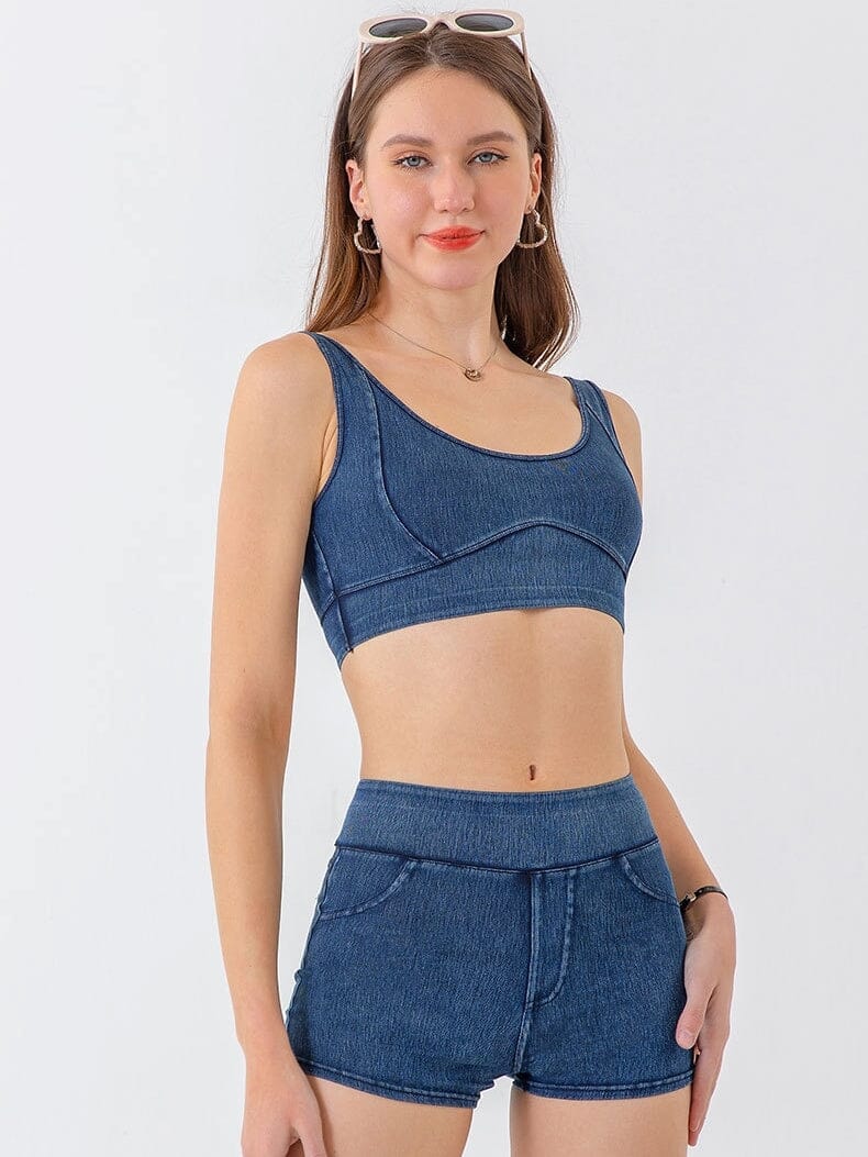 Soutien-Gorge Denim Sport | Yogaova