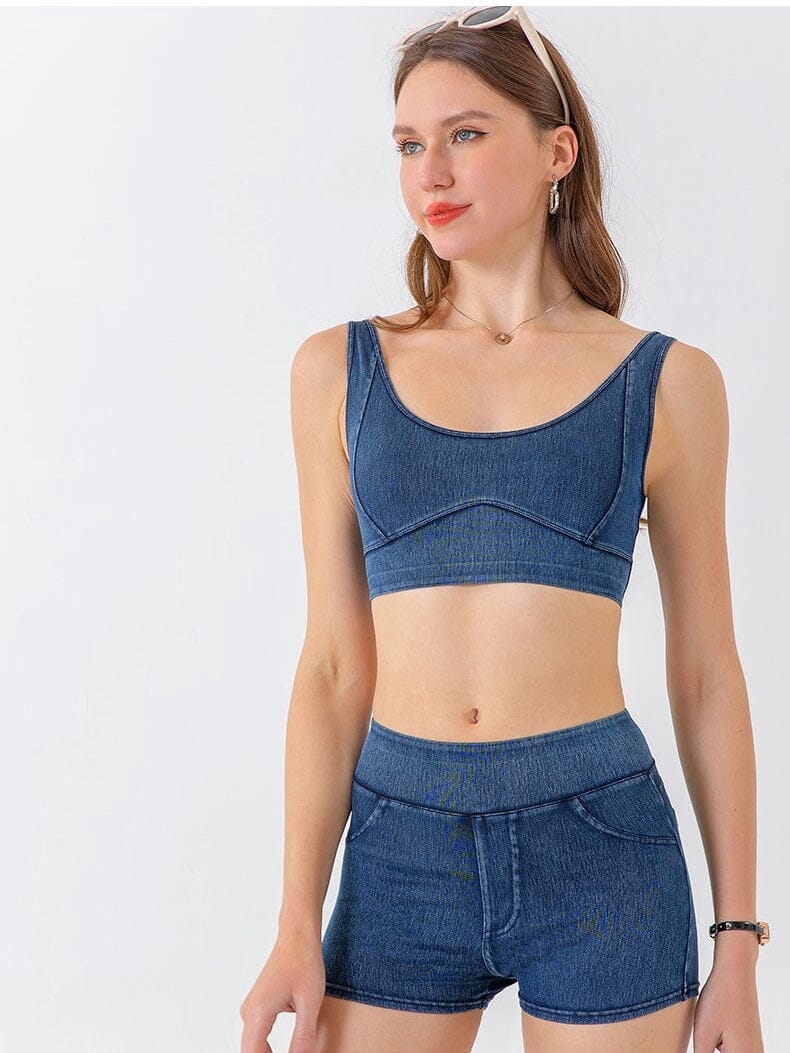 Soutien-Gorge Denim Sport | Yogaova