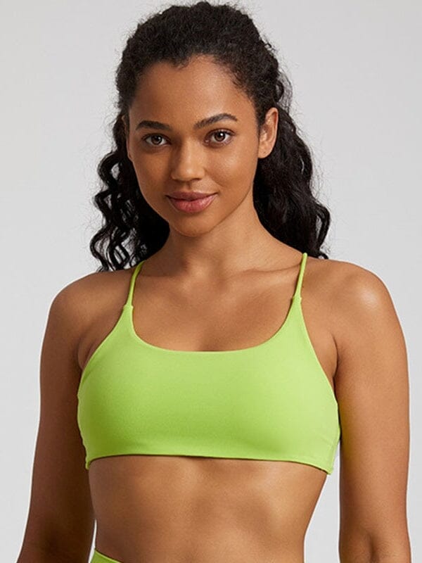 Soutien-Gorge Sport Bretelles Fines Croisées | Yogaova