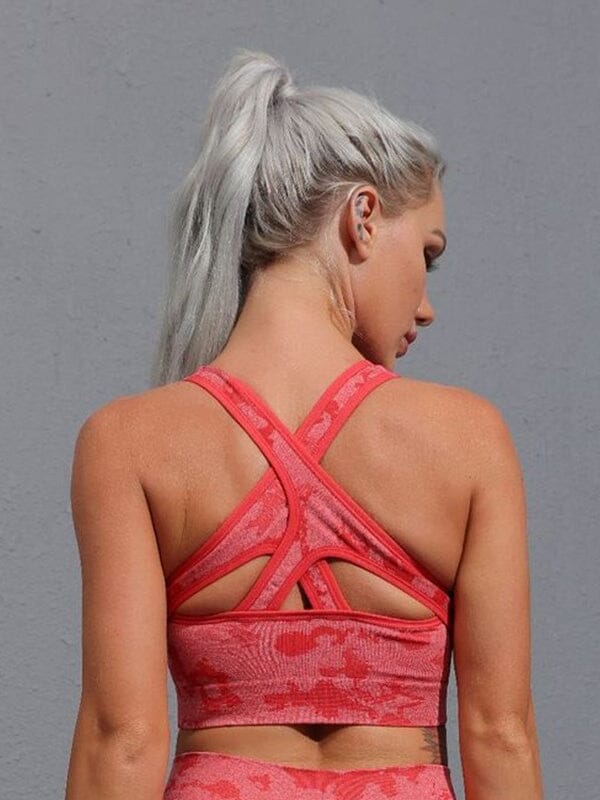 Soutien-Gorge Sport Camouflage | Yogaova