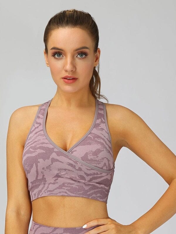 Soutien-Gorge Sport Camouflage | Yogaova