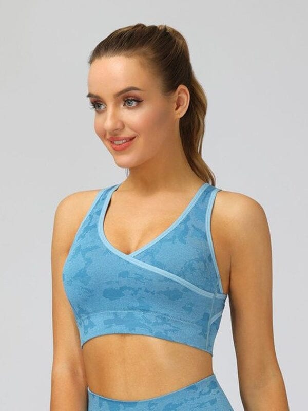 Soutien-Gorge Sport Camouflage | Yogaova