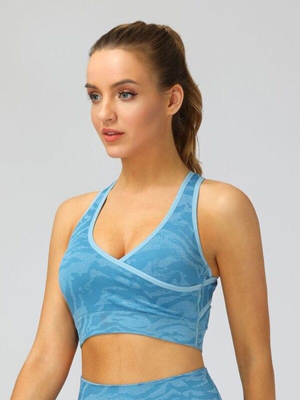 Soutien-Gorge Sport Camouflage | Yogaova