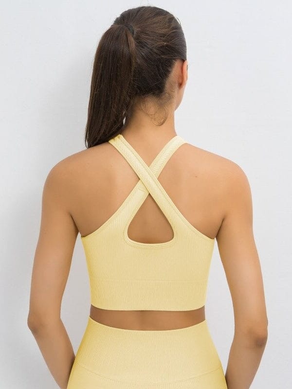 Soutien-Gorge Sport Côtelé | Yogaova