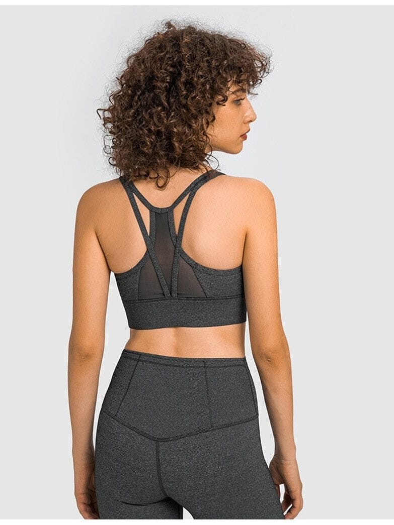 Soutien-Gorge Sport Dos Nageur Maille | Yogaova