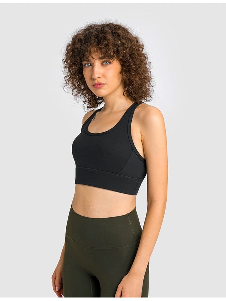 Soutien-Gorge Sport Dos Nageur Maille | Yogaova