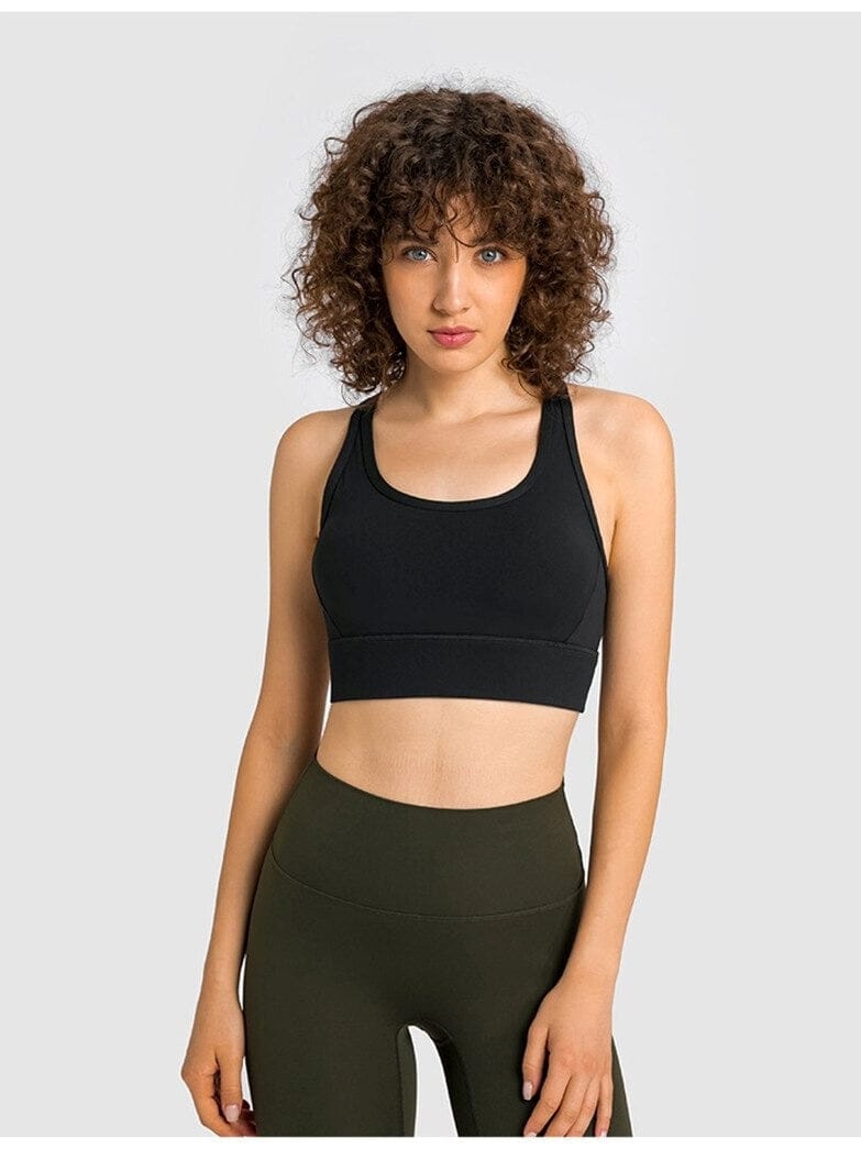 Soutien-Gorge Sport Dos Nageur Maille | Yogaova
