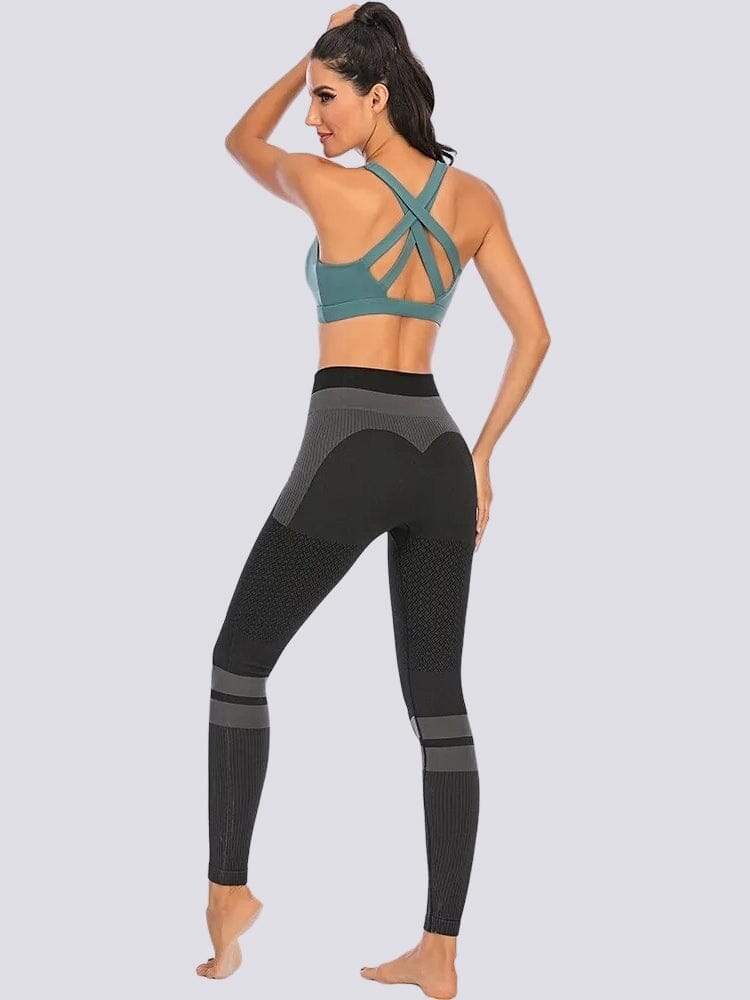 Soutien-Gorge Sport Sans Couture Bretelles Croisées | Yogaova