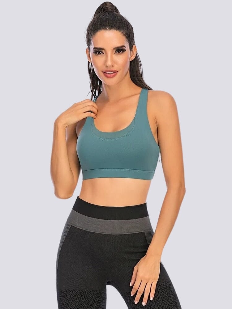 Soutien-Gorge Sport Sans Couture Bretelles Croisées | Yogaova
