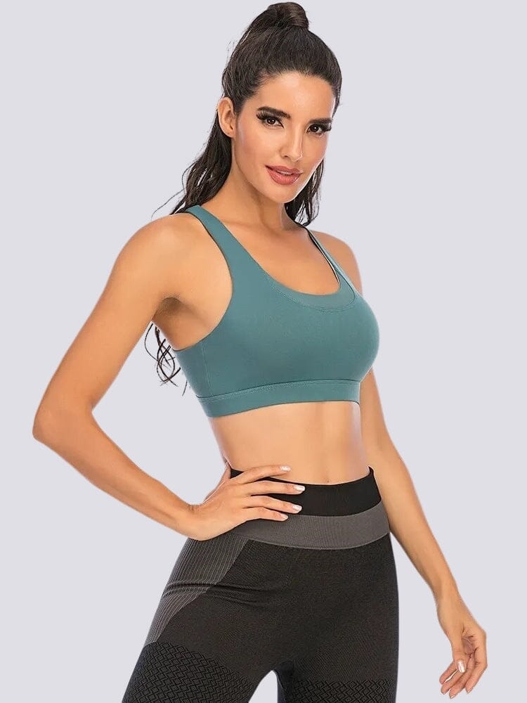 Soutien-Gorge Sport Sans Couture Bretelles Croisées | Yogaova