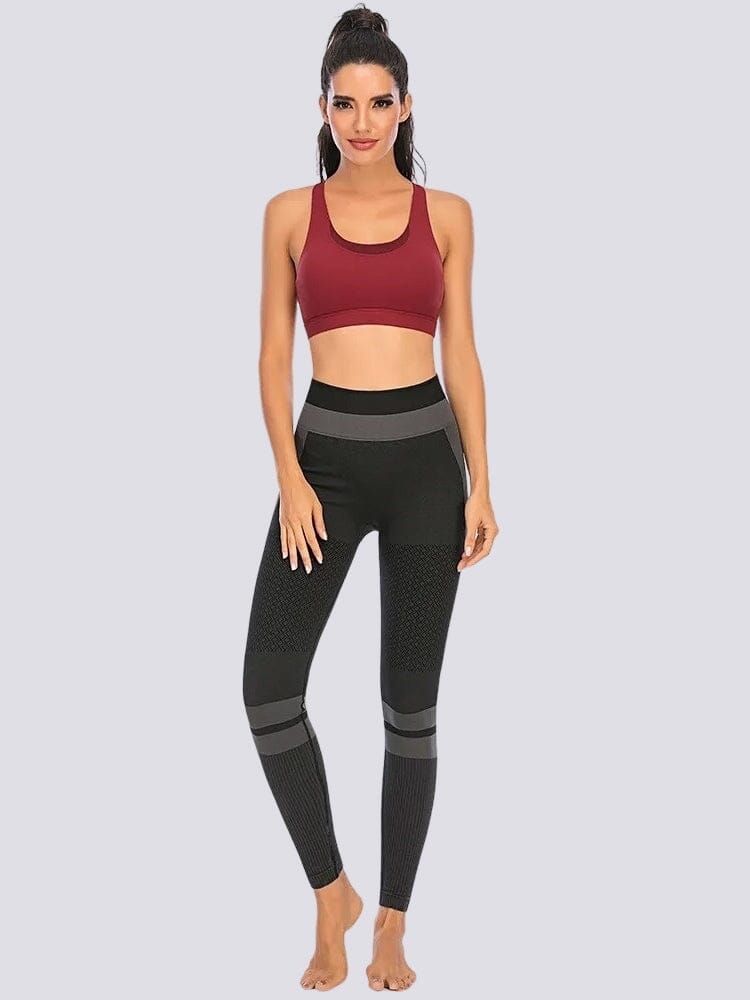 Soutien-Gorge Sport Sans Couture Bretelles Croisées | Yogaova