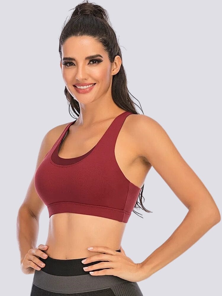 Soutien-Gorge Sport Sans Couture Bretelles Croisées | Yogaova