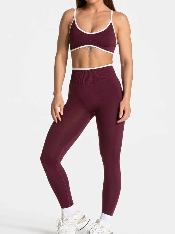 Soutien-Gorge Sport Sans Couture Bretelles Fines | Yogaova