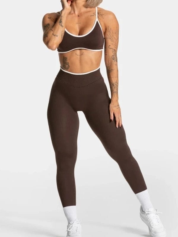 Soutien-Gorge Sport Sans Couture Bretelles Fines | Yogaova