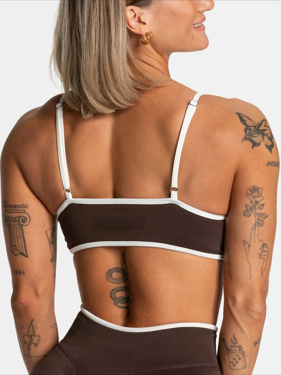 Soutien-Gorge Sport Sans Couture Bretelles Fines | Yogaova
