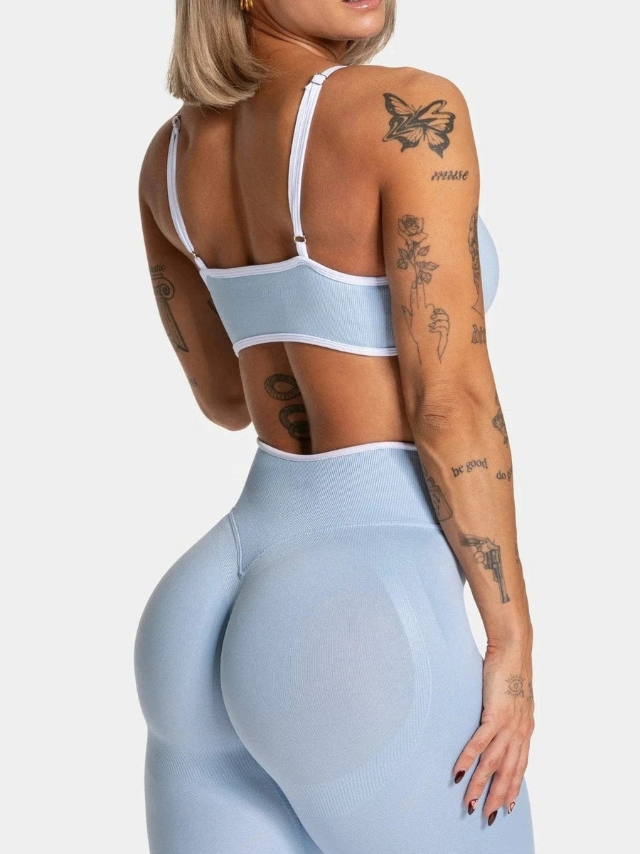 Soutien-Gorge Sport Sans Couture Bretelles Fines | Yogaova