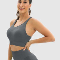 Soutien-Gorge Sport Sans Couture Dos Nageur | Yogaova