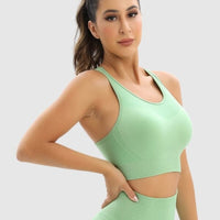Soutien-Gorge Sport Sans Couture Dos Nageur | Yogaova