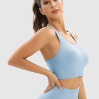 Soutien-Gorge Sport Sans Couture Dos Nageur | Yogaova