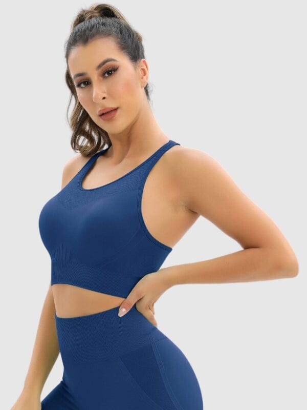 Soutien-Gorge Sport Sans Couture Dos Nageur | Yogaova
